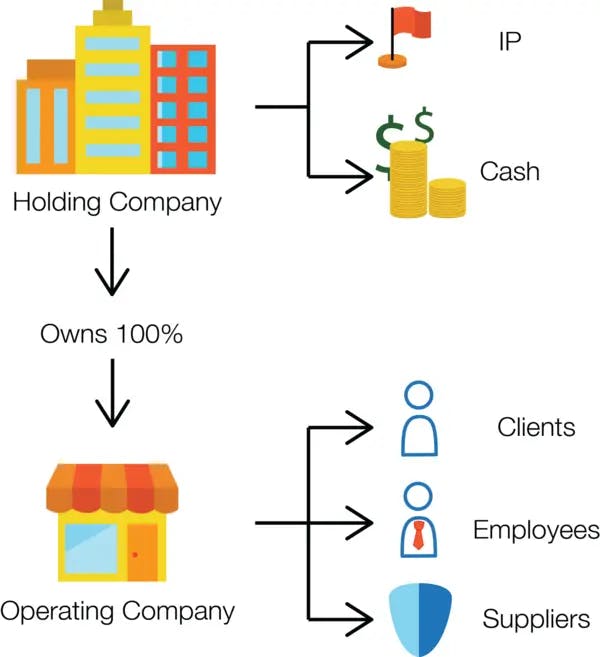 LLC Holding Company Structure